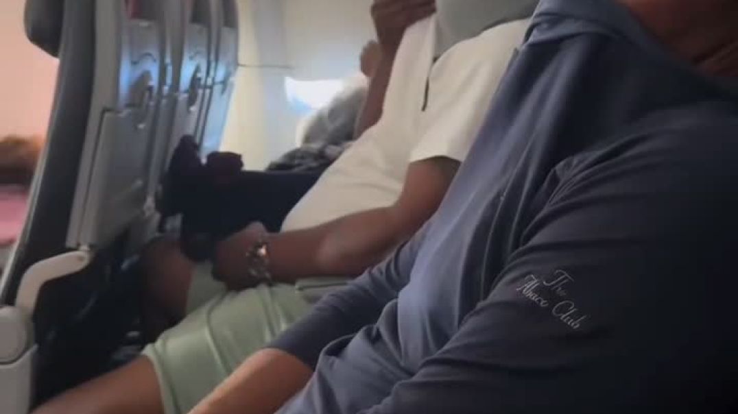 Farting on the plane