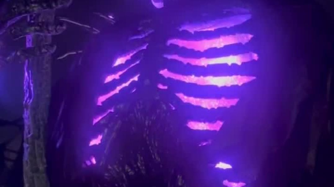 12 ft. Giant-Sized Animated LED Levitating Reaper